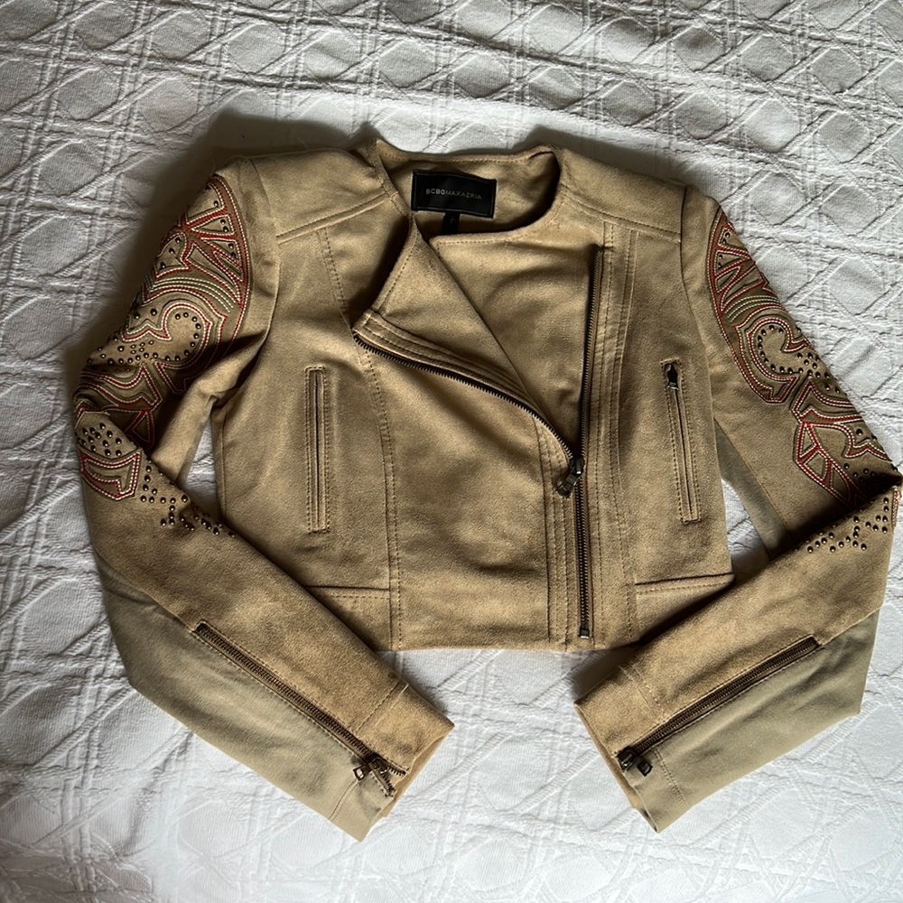 BCBG Max Azria Cropped Jacket